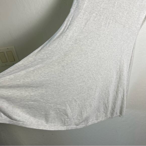 Torrid Oatmeal Heather Mini Sweater Cross Front Skater Dress Lace-Up Lattice - Picture 13 of 15